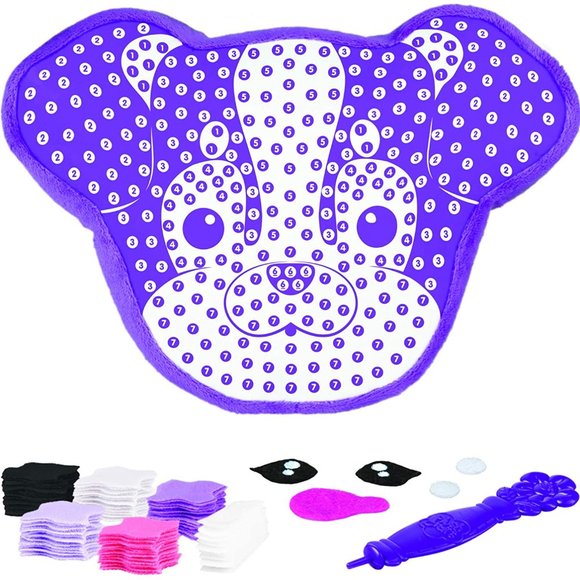 Plush-Craft Puppy Love Pillow Kit - Picture 3 of 4